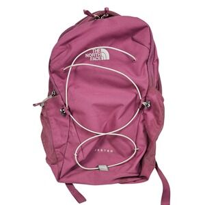 The North Face Jester Backpack Berry Pink FlexVent Laptop Sleeve Hiking Bag